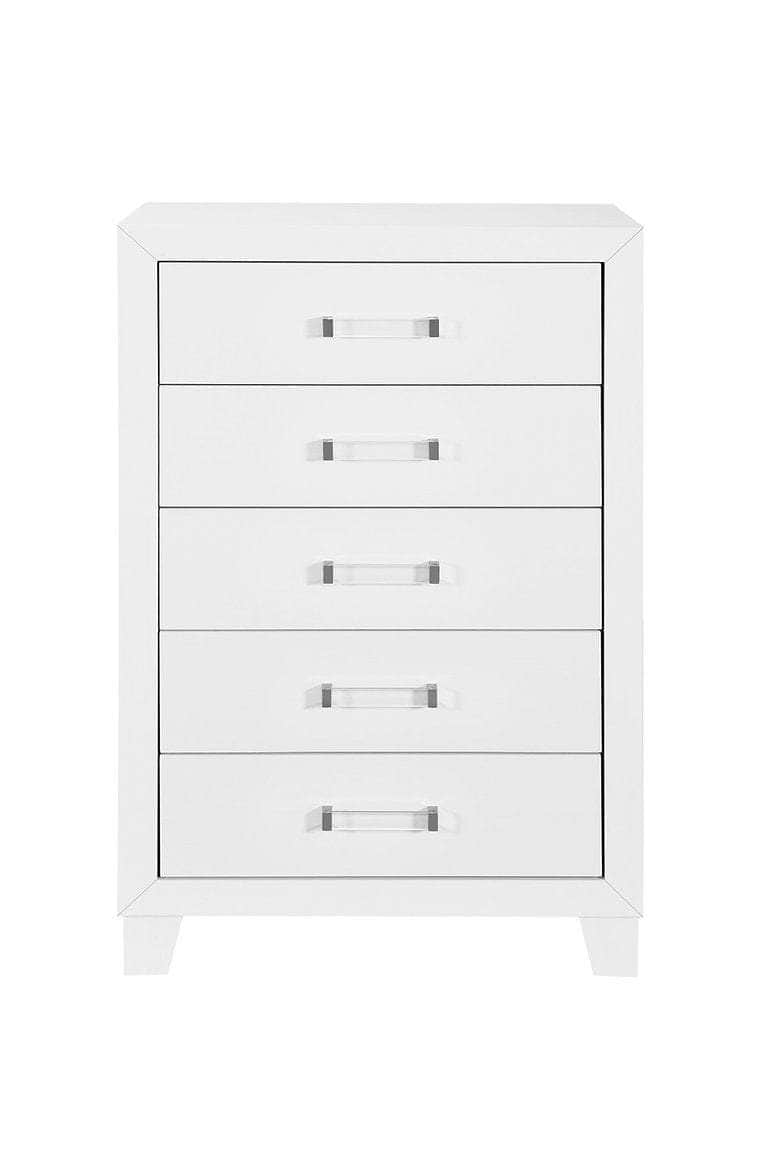 Pending - IFDC Lucia White Bedroom Set - Available in 3 Sizes