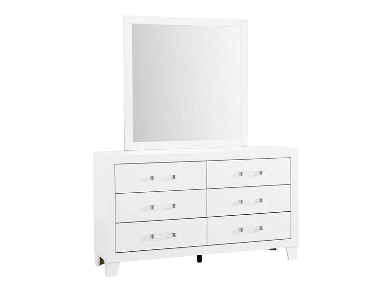 Pending - IFDC Lucia White Bedroom Set - Available in 3 Sizes
