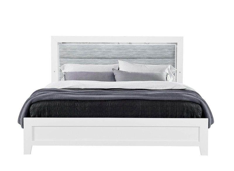 Pending - IFDC Lucia White Bedroom Set - Available in 3 Sizes