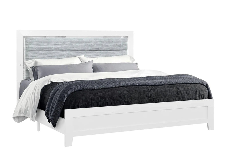 Pending - IFDC Lucia White Bedroom Set - Available in 3 Sizes