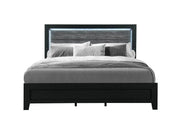 Pending - IFDC Reid Black Bedroom Set - Available in 3 Sizes