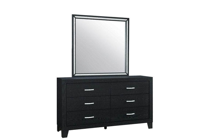 Pending - IFDC Reid Black Bedroom Set - Available in 3 Sizes