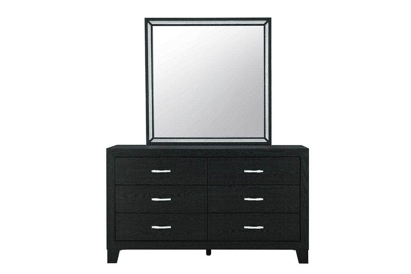 Pending - IFDC Reid Black Bedroom Set - Available in 3 Sizes