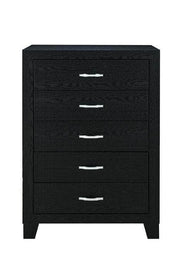 Pending - IFDC Reid Black Bedroom Set - Available in 3 Sizes