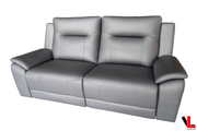 Pending - Levoluxe Avante 66" Jaxxon Steel Power Reclining 2 Seater Loveseat
