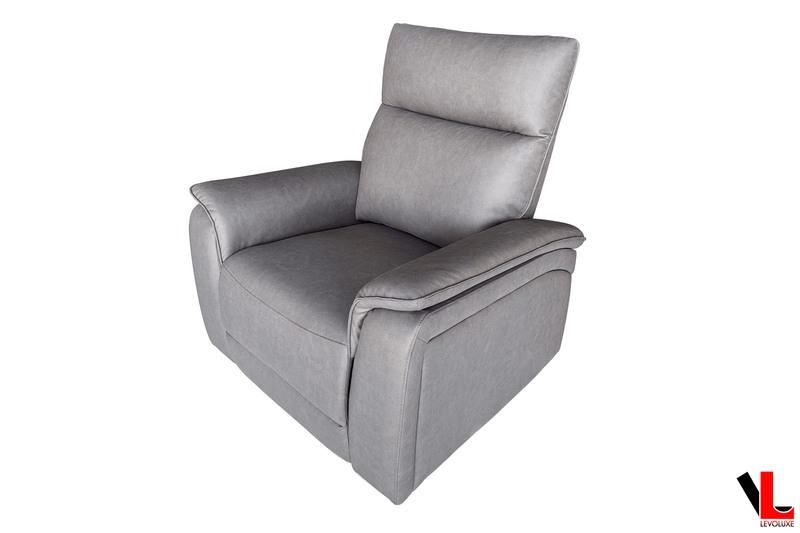 Pending - Levoluxe Sereno 36” Jaxxon Smoke Rocker Reclining Chair