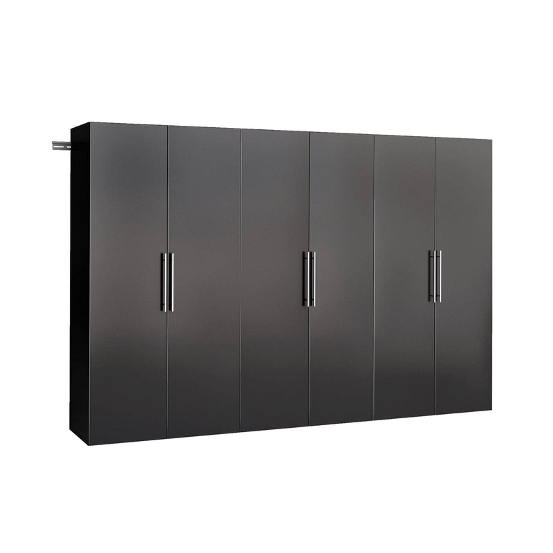 Pending - Modubox Black Hangups 108" 3 PC Storage Cabinet Set - Available in 3 Colours