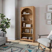 Pending - Modubox Bookcase Ark 78" Arched Bookcase - Available in 2 Colours