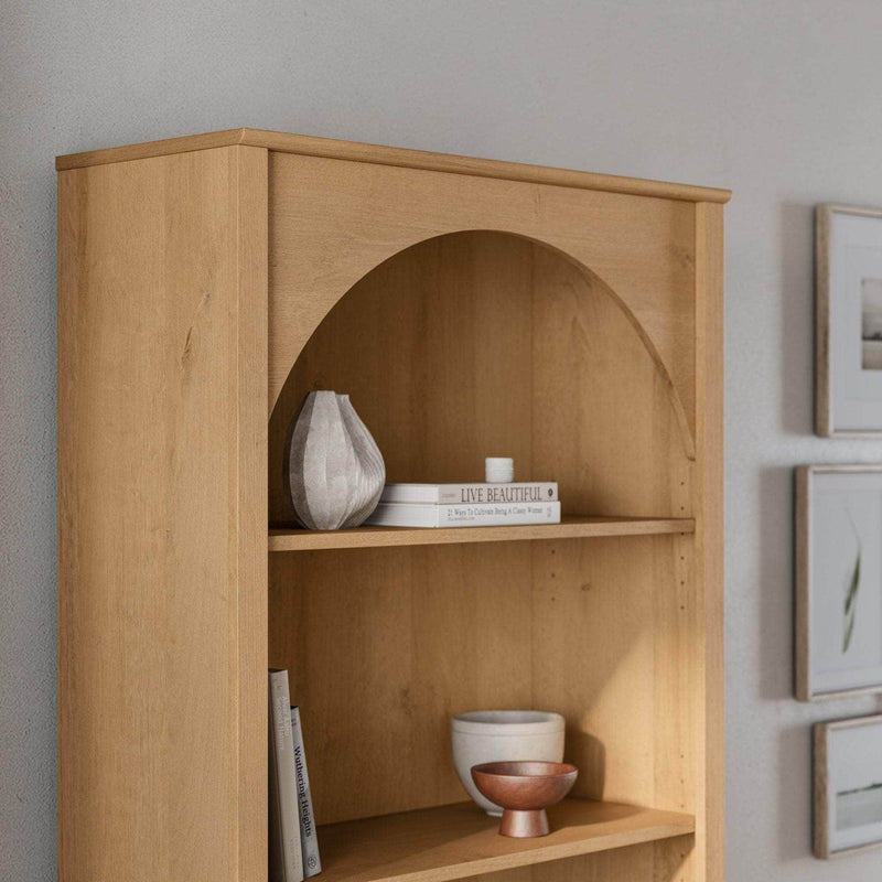 Pending - Modubox Bookcase Ark 78" Arched Bookcase - Available in 2 Colours
