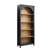 Pending - Modubox Bookcase Ark 78" Arched Bookcase in Black Oak