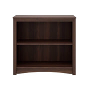 Pending - Modubox Bookcase Espresso Sonoma 29" 2-Shelf Bookcase - Available in 2 Colours