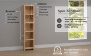 Pending - Modubox Bookcase Moda 80" Bookcase - Available in 3 Colours