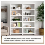 Pending - Modubox Bookcase Moda 80" Bookcase - Available in 3 Colours