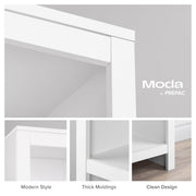 Pending - Modubox Bookcase Moda 80" Bookcase - Available in 3 Colours