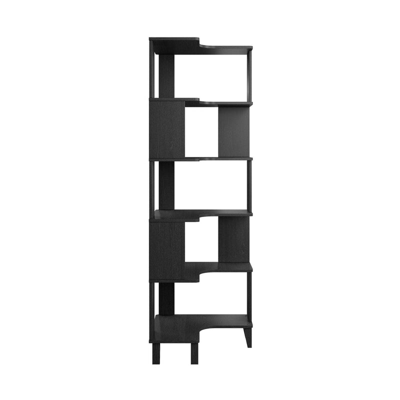 Pending - Modubox Bookcase Nordik 71.5" L-Shaped Corner Bookcase - Available in 3 Colours