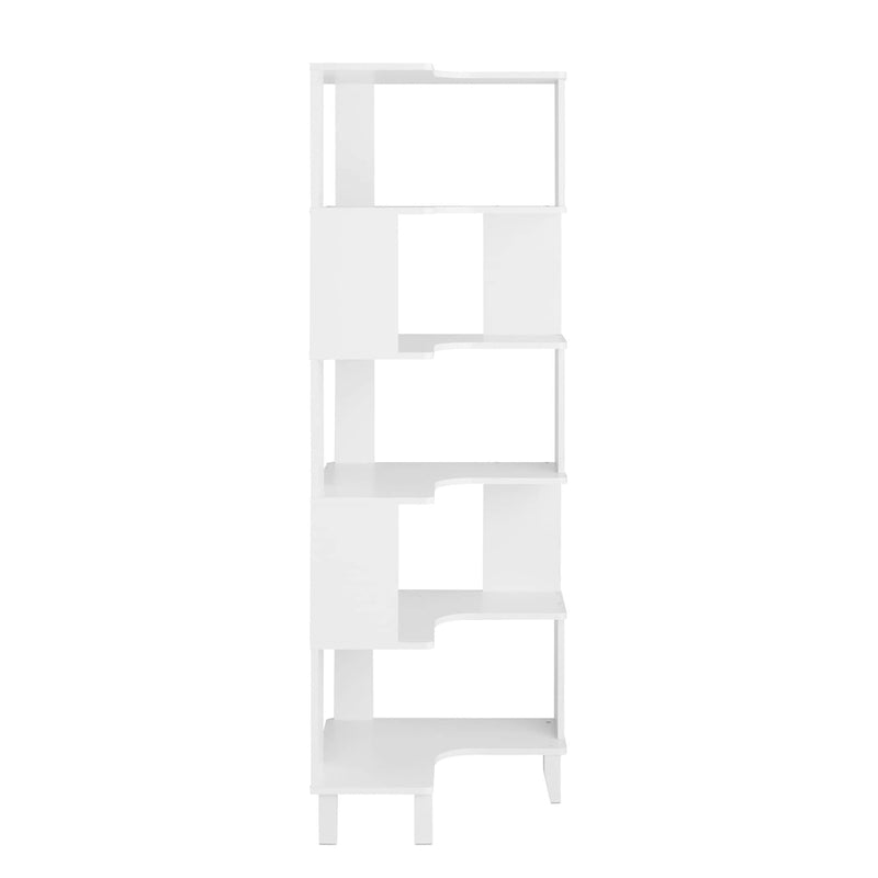 Pending - Modubox Bookcase Nordik 71.5" L-Shaped Corner Bookcase - Available in 3 Colours