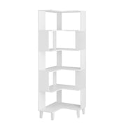 Pending - Modubox Bookcase Nordik 71.5" L-Shaped Corner Bookcase - Available in 3 Colours