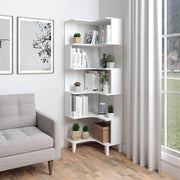 Pending - Modubox Bookcase Nordik 71.5" L-Shaped Corner Bookcase - Available in 3 Colours
