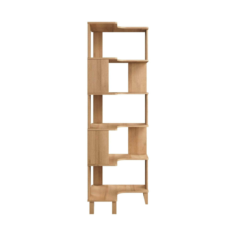 Pending - Modubox Bookcase Nordik 71.5" L-Shaped Corner Bookcase - Available in 3 Colours