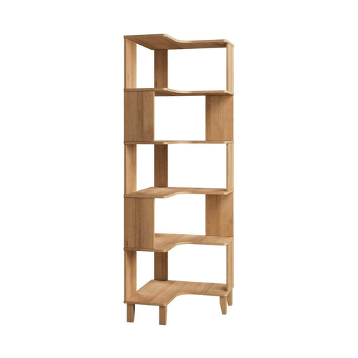 Pending - Modubox Bookcase Nordik 71.5" L-Shaped Corner Bookcase - Available in 3 Colours