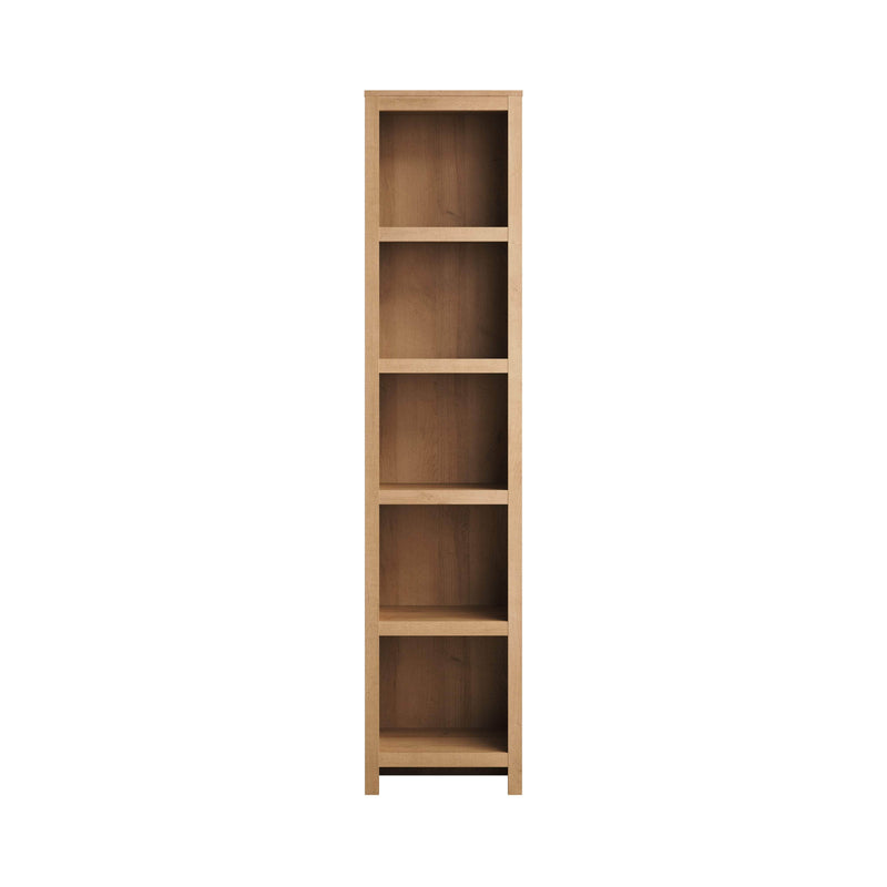 Pending - Modubox Bookcase Oak Moda 80" Bookcase - Available in 3 Colours