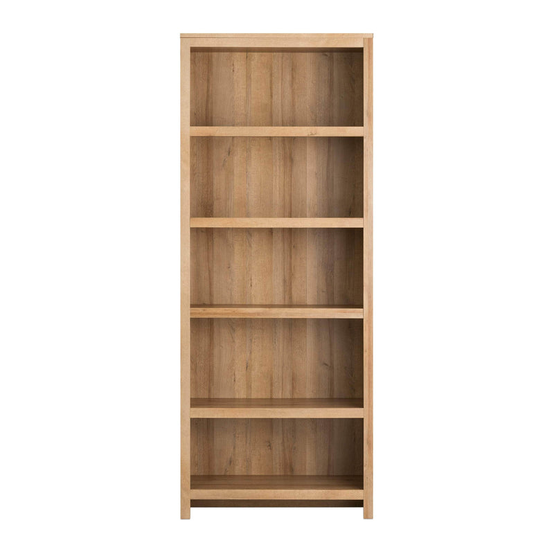 Pending - Modubox Bookcase Oak Moda 80" Bookcase - Available in 3 Colours