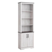 Pending - Modubox Bookcase Rustic Ridge 79.75" Bookcase in Washed White