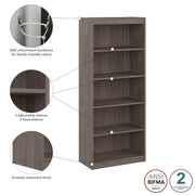 Pending - Modubox Bookcase Universel 30W Standard 5 Shelf Bookcase - Available in 4 Colours
