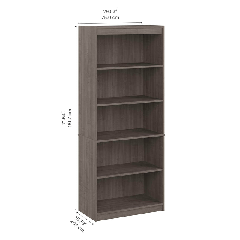 Pending - Modubox Bookcase Universel 30W Standard 5 Shelf Bookcase - Available in 4 Colours