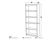 Pending - Modubox Bookcase Universel 30W Standard Bookcase - Available in 2 Colours