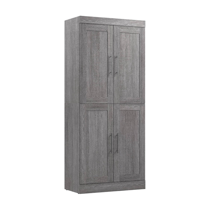 Pending - Modubox Cabinet Bark Grey Pur 36W Closet Storage Cabinet - Available in 5 Colours