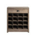 Pending - Modubox Cabinet Drifted Grey Entryway Shoe Storage Cabinet with 16 Cubbies - Available in 2 Colours