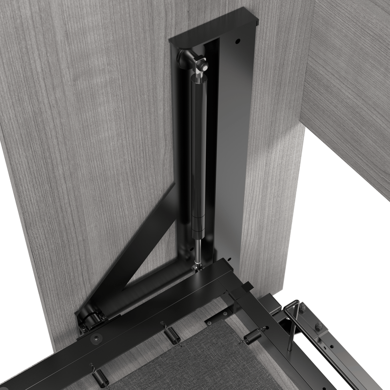 Pending - Modubox Claremont 85"W Queen Horizontal Murphy Bed - Available in 2 Colours