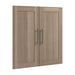 Pending - Modubox Closet Organizer Ash Grey Pur 2 Door Set For Pur 36W Closet Organizer - Available in 5 Colours