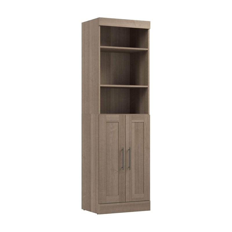 Pending - Modubox Closet Organizer Ash Grey Pur 25W Closet Organizer with Doors - Available in 7 Colours