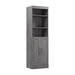 Pending - Modubox Closet Organizer Bark Grey Pur 25W Closet Organizer with Doors - Available in 7 Colours
