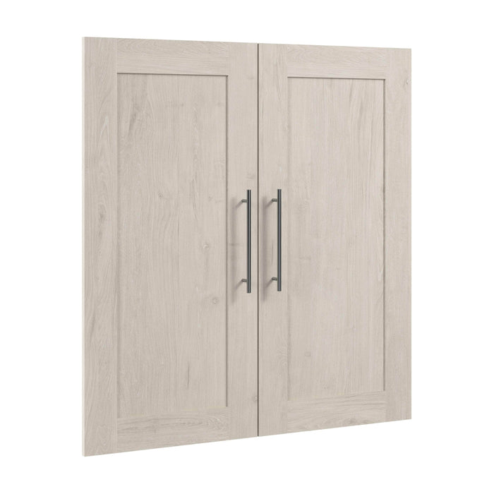 Pending - Modubox Closet Organizer Linen White Oak Pur 2 Door Set For Pur 36W Closet Organizer - Available in 5 Colours