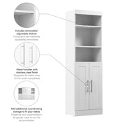 Pending - Modubox Closet Organizer Pur 25W Closet Organizer with Doors - Available in 7 Colours
