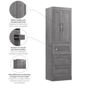 Pending - Modubox Closet Organizer Pur 25W Wardrobe with Drawers - Available in 7 Colours