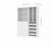Pending - Modubox Closet Organizer Pur 61W Closet Shoe Organizer System in White