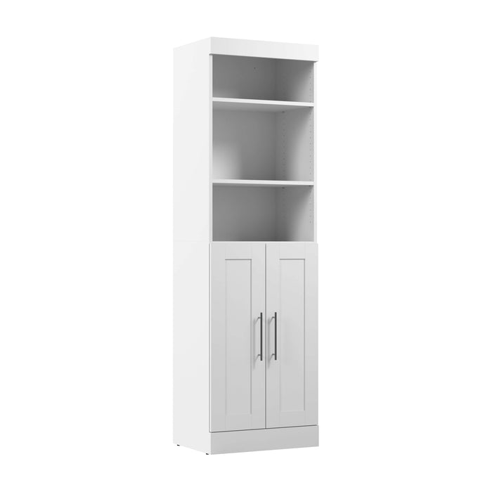 Pending - Modubox Closet Organizer White Pur 25W Closet Organizer with Doors - Available in 7 Colours