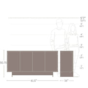 Pending - Modubox Console Finnley 61.5" Console - Available in 2 Colours