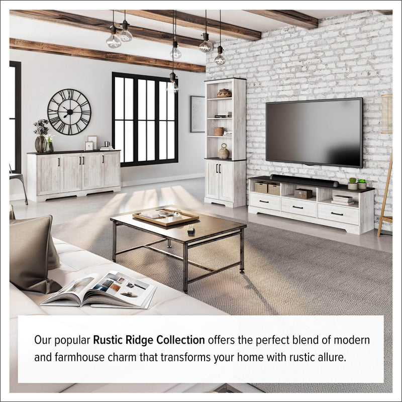 Pending - Modubox Console Rustic Ridge 66" 4-Door Console