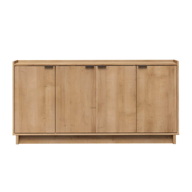 Pending - Modubox Console Table Oak Simply Modern 4-Door Console - Available in 3 Colours