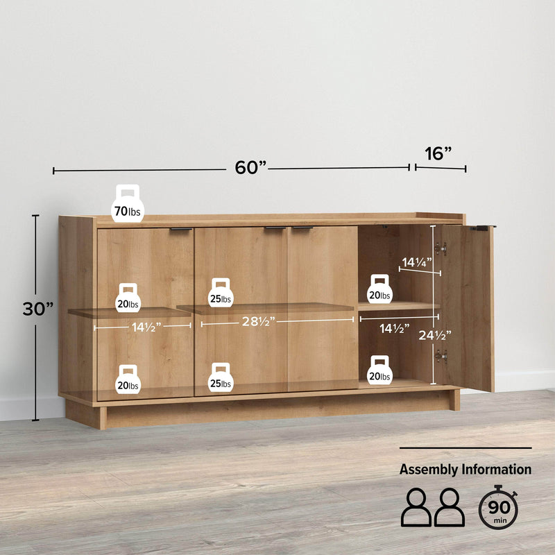 Pending - Modubox Console Table Simply Modern 4-Door Console - Available in 3 Colours