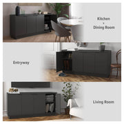 Pending - Modubox Console Table Simply Modern 4-Door Console - Available in 3 Colours