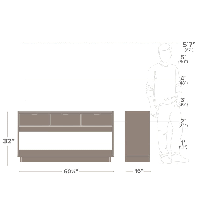 Pending - Modubox Console Table Simply Modern 60.25" Console - Available in 3 Colours