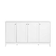 Pending - Modubox Console White Yaletown 60" 4-Door Console - Available in 2 Colours