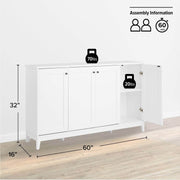 Pending - Modubox Console Yaletown 60" 4-Door Console - Available in 2 Colours