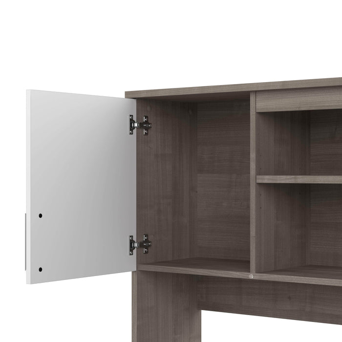 Pending - Modubox Desk Hutch Ridgeley 65W Hutch with Doors - Available in 3 Colours